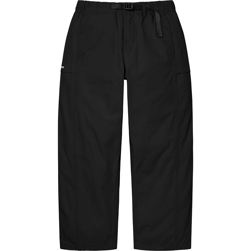 Supreme Belted Trail Pant Pants Black | USA415DN