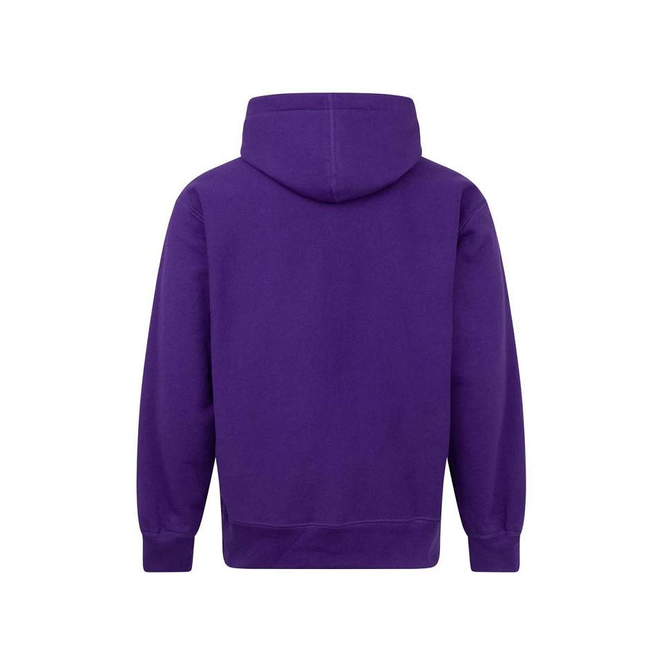 Supreme Cross Box Logo Hoodie Purple | USA485TV