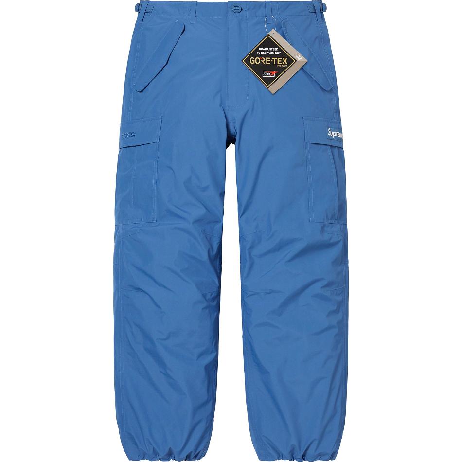 Supreme GORE-TEX PACLITE® Cargo Pant Pants Blue | USA411OR