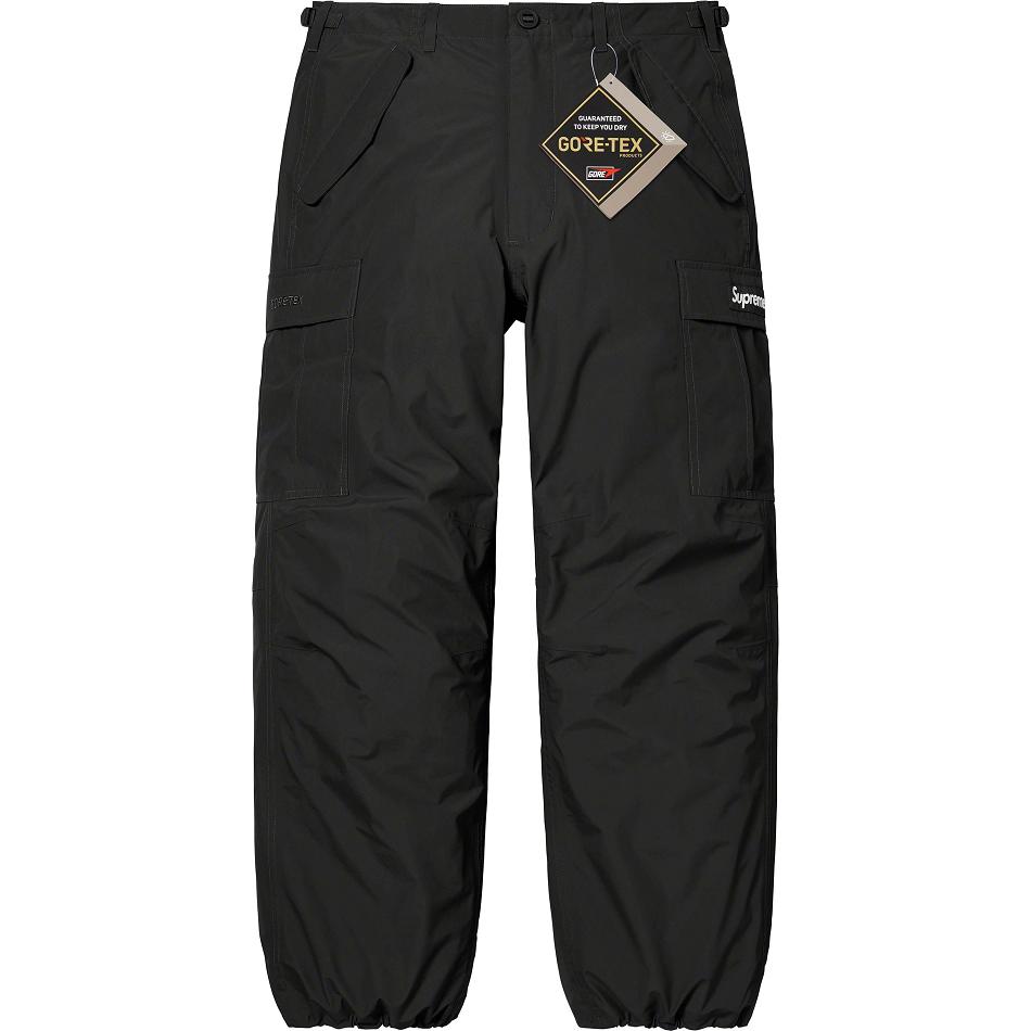 Supreme GORE-TEX PACLITE® Cargo Pant Pants Black | USA412PQ