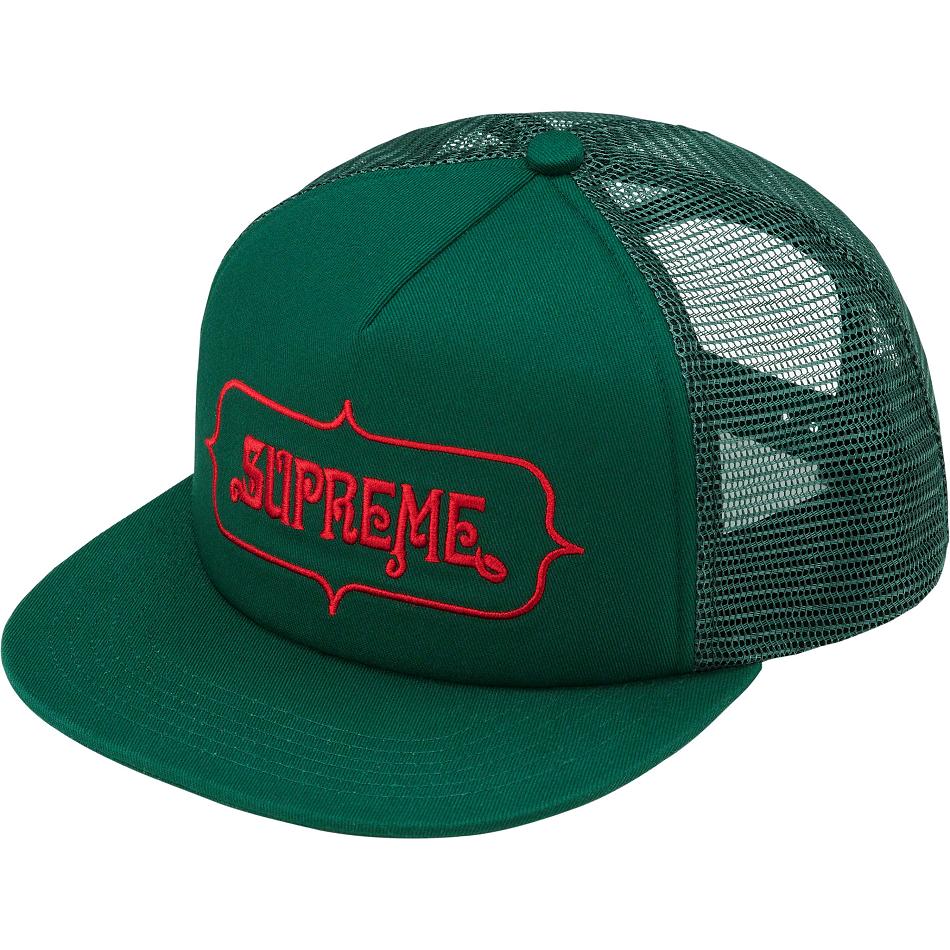 Supreme Highest Mesh Back 5-Panel Hats Green | USA129DN