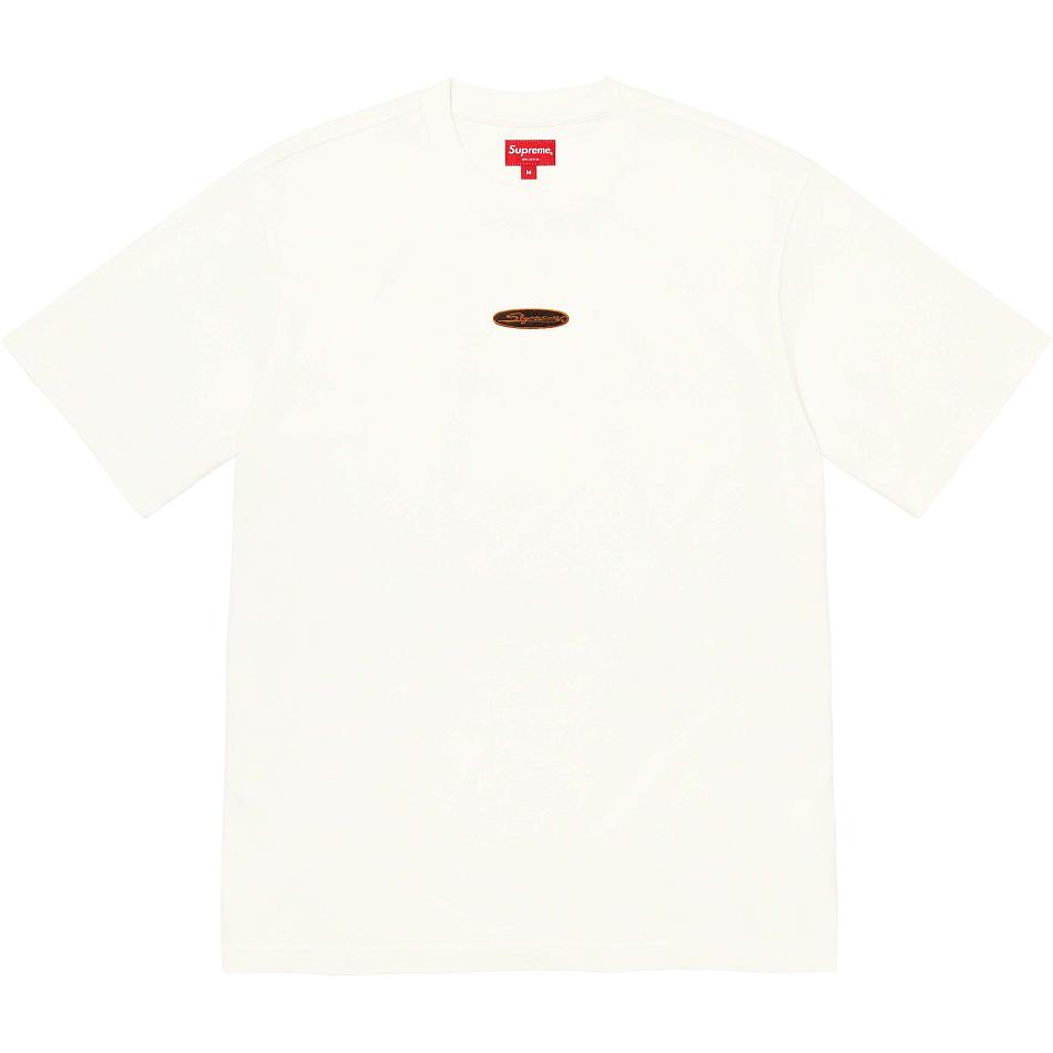 Supreme Oval Logo S/S Top Sweaters White | USA339GL