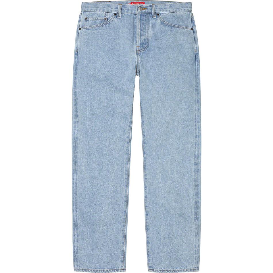 Supreme Stone Washed Slim Jean Pants Blue | USA435UT