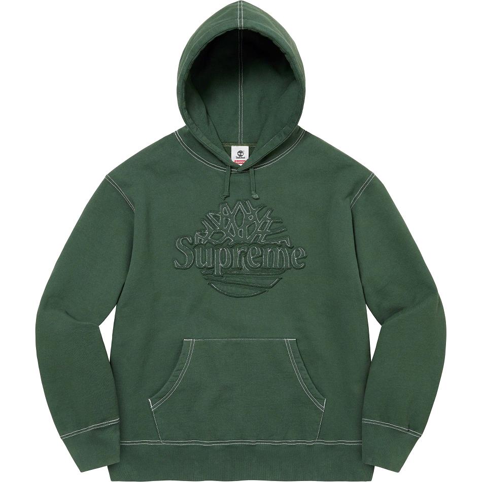 Supreme Timberland® Hooded Sweatshirts Green | USA303TV