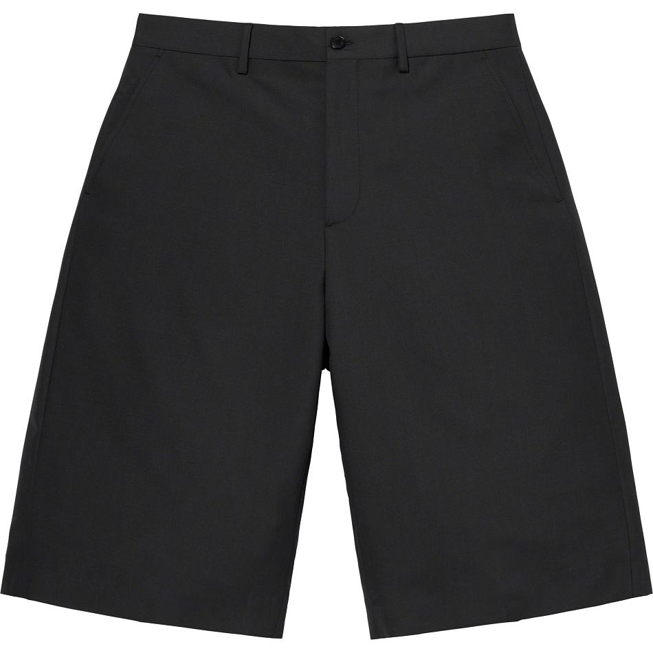 Supreme Wool Trouser Shorts Black | USA354RW