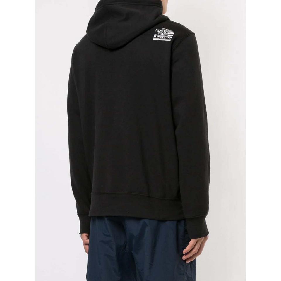 Supreme X The North Face lic Logo Hooded Sweatshirts Metal | USA254IS