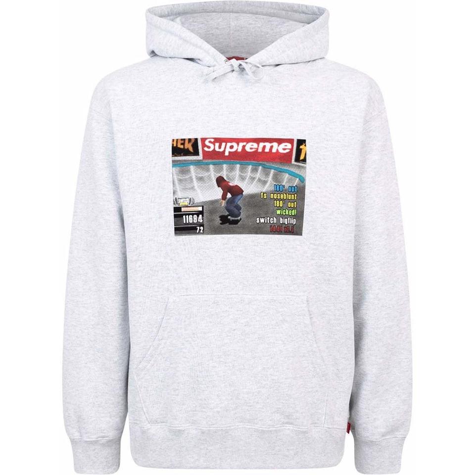 Supreme X Thrasher Logo Print “FW21” Hoodie Grey | USA455QZ