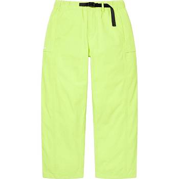 Supreme Belted Trail Pant Pants Green | USA416FM