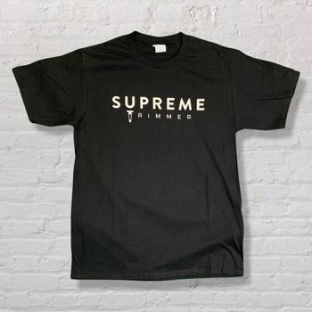 Supreme Cotton T Shirts Black | USA202IS