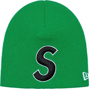 Supreme New Era® S Logo Beanie Hats Green | USA150IS