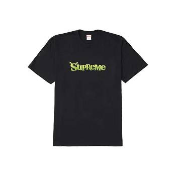 Supreme Shrek T Shirts Black | USA196WY