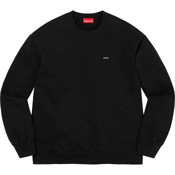 Supreme Small Box Crewneck Sweatshirts Black | USA286FM