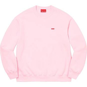 Supreme Small Box Crewneck Sweatshirts Pink | USA282PQ