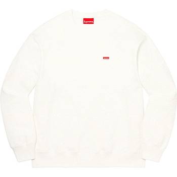 Supreme Small Box Crewneck Sweatshirts White | USA283AP