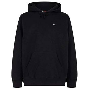 Supreme Small Box Logo Hoodie Black | USA465AP