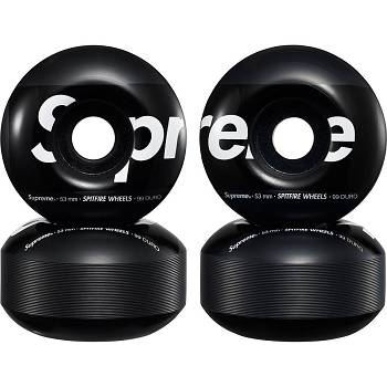 Supreme Spitfire® Shop Wheels (Set of 4) Skateboard Accessories Black | USA175UT