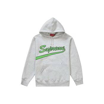 Supreme Tail Hooded Sweatshirts Grey | USA256PQ