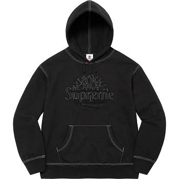 Supreme Timberland® Hooded Sweatshirts Black | USA301EX