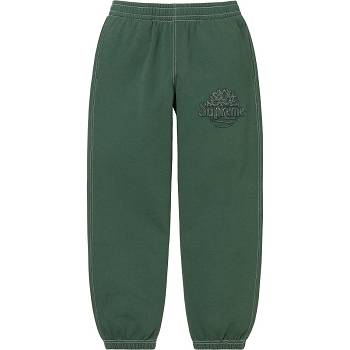 Supreme Timberland® Sweatpant Pants Green | USA408YU