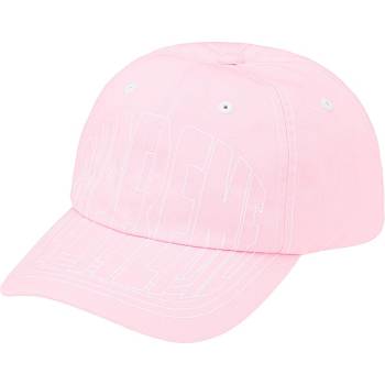 Supreme Visor Stitch 6-Panel Hats Pink | USA125OR